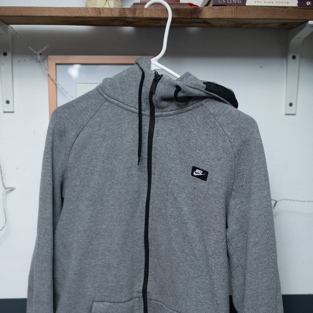 Nike Fleece Zip-Up Hoodie Large
